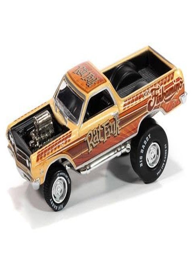 Johnny Lightning 1965 El Camino Zinger Finkamino Beige with Graphics Pop Culture 2025 Release 1 1/64 Diecast Model Car JLPC016-JLSP411 - Image 1
